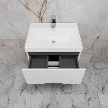 Тумба Style Line "Матис 60" ЛС-00002441 напольная под ASTI 60 (2 ящика), Белый матовый, ЭМАЛЬ
