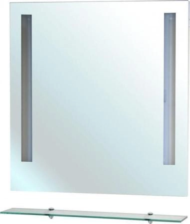 Зеркало Bellezza Ника 90 с полкой и с подсветкой