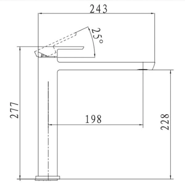 Смеситель для кухни KAISER Saga (53033) хром