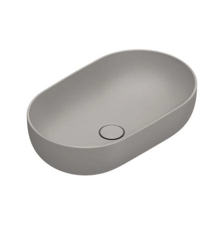 Catalano Sfera Раковина 60x37см накладная, без отв., цвет: Tortora Satinato