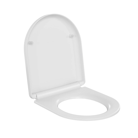 Сиденье для унитаза VitrA Liquid  137-003-009 круглое белое дюропласт с микролифтом