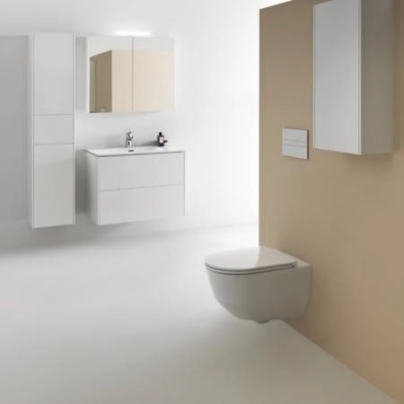 Laufen Pro S Комплект, раковина и база 80х50х61см., с 1 отв.,с 2 ящиками с мех. push-and-pull, цвет: белый матовый