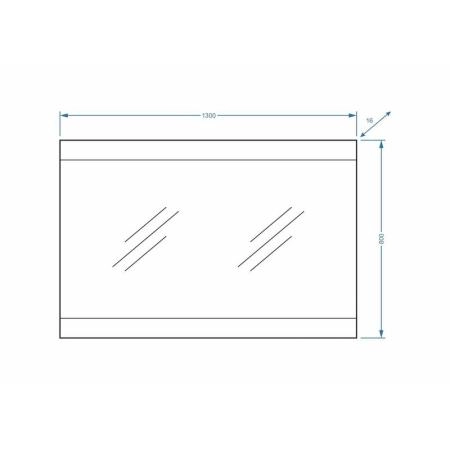 Зеркало Stella Polar Мадлен 130