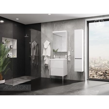 Тумба под раковину Aquaton Стоун 1A231401SX010 60 с ящиком,белый