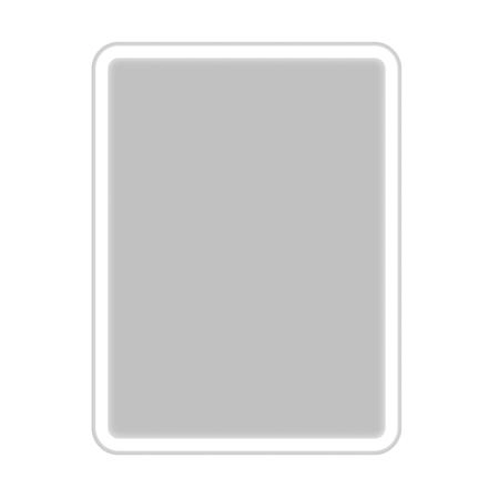 Зеркало Belbagno SPC-MAR-500-800-LED-BTN Led подсветка вкл/выкл 500x30x800