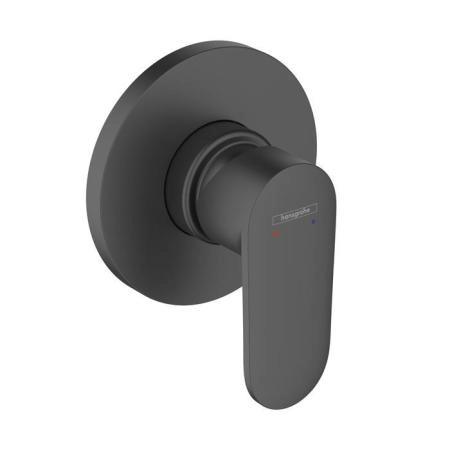 Hansgrohe Vernis Blend Смеситель для душа, однорычажный, внешняя часть, цвет: матовый черный