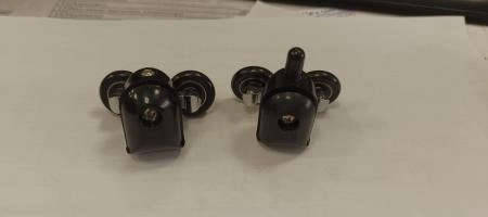 Поддон к душевому углу Берген RD 100х100 (радиальный поддон на раме-подставке с устройством слива (черный), панель)