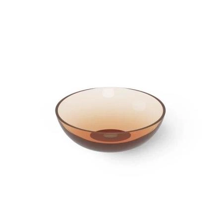 Dea Design Washbasins Раковина 50х50х16см., накладная, без отв., Glasstech, прозрачная смола, цвет: Sunset R1