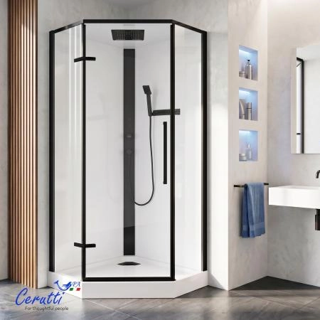 Душевая кабина СeruttiSPA АМИ (AMI) P (90х90х215)