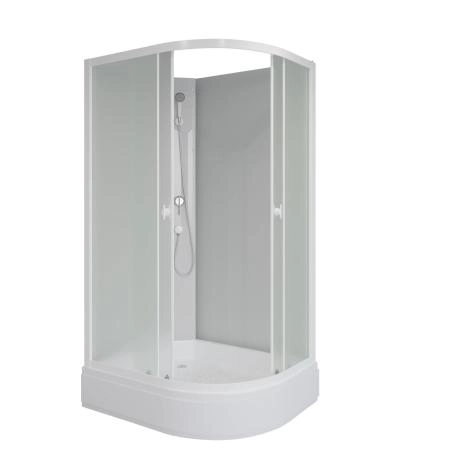 Душевая кабина Niagara Promo P90/70/26L/MT/BK (900х700х2000)