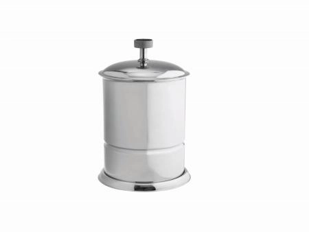 Ведро Boheme металл ROYALE CRISTAL BLACK ХРОМ 10927-CR-B