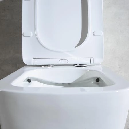 Унитаз-компакт Vincea Hope VT2-201, цвет белый, ультратонкое сиденье soft-close, P-trap