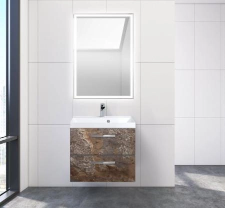 Тумба под раковину Belbagno AURORA Rovere Nebrasca Nature подвесная AURORA-600-2C-SO-RNN