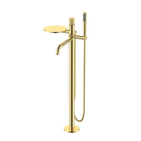Смеситель STICK Boheme напольный GOLD LINEA 129-GG.3