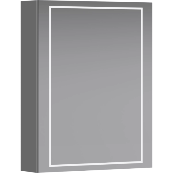 Зеркальный шкаф AQWELLA Simplex SLX0455L со светодиодной подсветкой сенсорным выключателем и регулятором освещенности