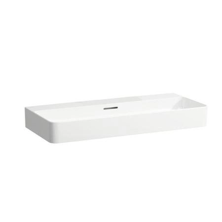 Laufen VAL Раковина 95х42х11.5 см, без отв., цвет: белый