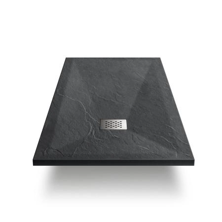 Поддон для душа Vincea из искусственного камня VST-4SR1010A, 1000*1000*25, антрацит