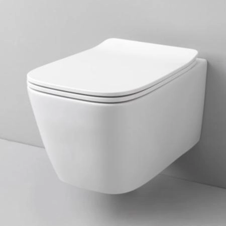 Artceram A16  Унитаз подвесной безободковый 36х52 см, с креплениями,  цвет белый