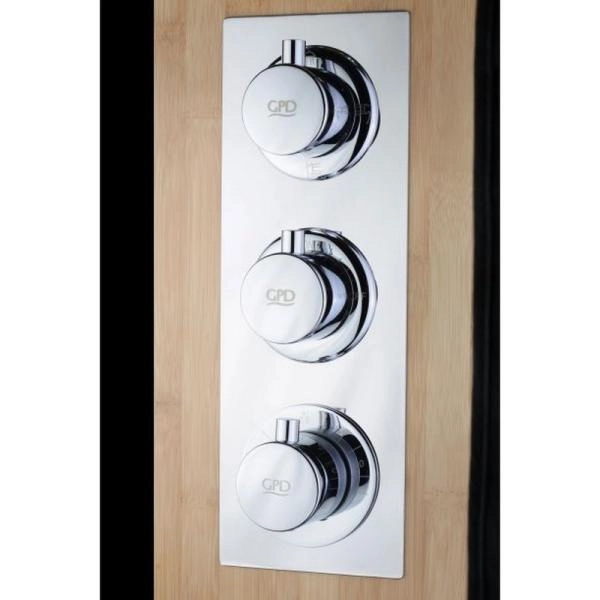 Душевая гидромассажная панель GPD DSP06 бамбук