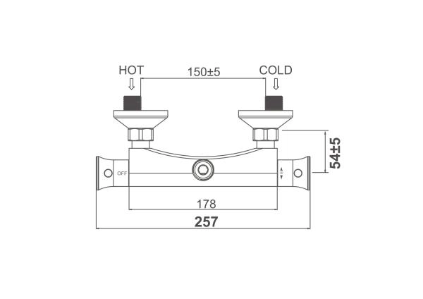 Смеситель для душа D&K Bayern Potsdam (DA2113101)