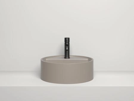 Раковина Salini ARMONIA TOP 02 S-Sense покраска RAL глянцевая 45x45 130116GF накладная без отв.смесителя