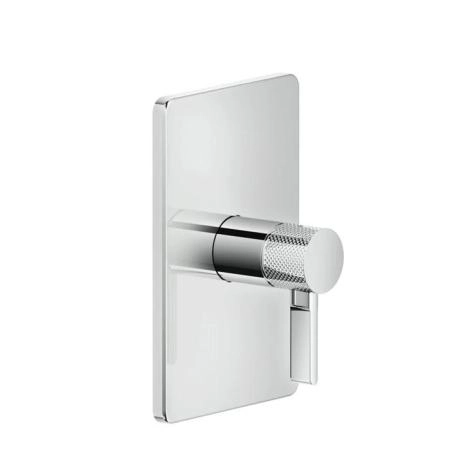 Gessi Inciso Смеситель для душа с переключателем на 1 выход, встраиваемый, внешняя часть, цвет: хром