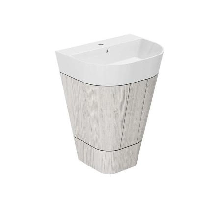 Azzurra Forma Тумба напольная 60х47х84см, с 2 дверцами, с раковиной, цвет: Olmo bianco