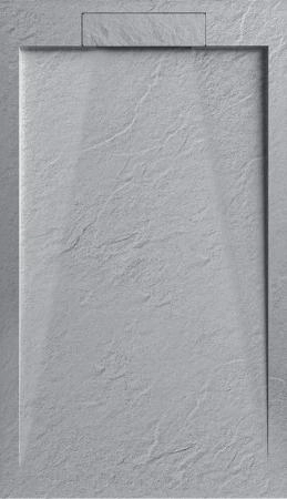 Поддон 90x90 литьевой мрамор серый Esbano ESP-LX90G