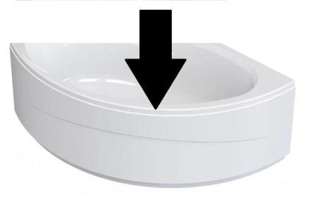 Панель фронтальная Cezares TEBE-150-SCR-L