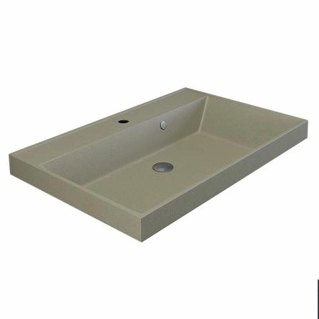 Раковина кварцевая Uperwood Classic Quartz 70 см, бежевая матовая, десерт