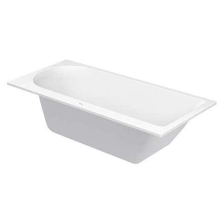 Duravit Darling New  Ванна 170х75x60см, акриловая, прямоугольная встраиваемая или с панелями,с наклоном для спины справа, цвет: белый