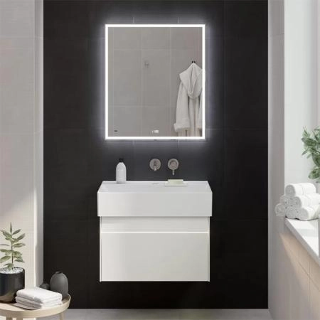 Зеркало Kerama Marazzi TECNO ТЕКНО TE.mi.70 c LED 70 с подсветкой, с функцией антизапотевание, белый глянцевый