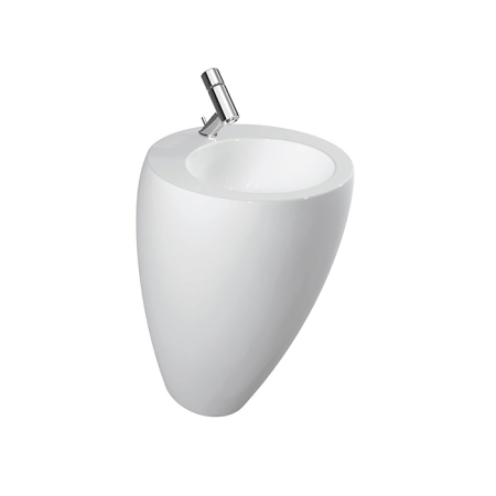 Laufen Alessi One Раковина пристенная 52х53х85 см, без отв., покрытие LCC, цвет: белый