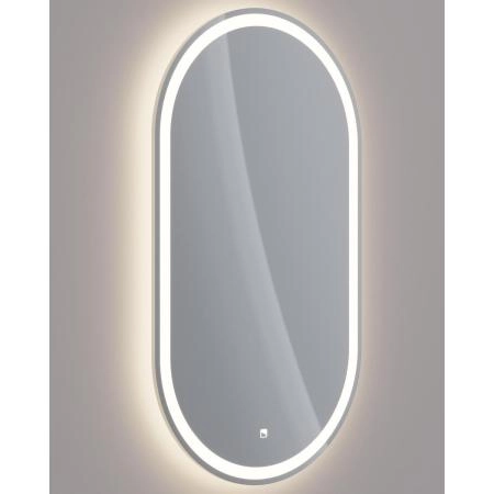 Зеркало DREJA LUNO 99.2007 55x100 см, белый