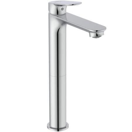 Ideal Standard Ceralife O Смеситель для раковины, на 1 отв., H24см., высокий, технология BlueStart, цвет: хром