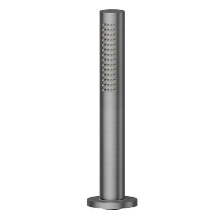 Newform Haka Душевой гарнитур: ручной душ со шлангом, на борт ванны, цвет: PVD brushed gun metal