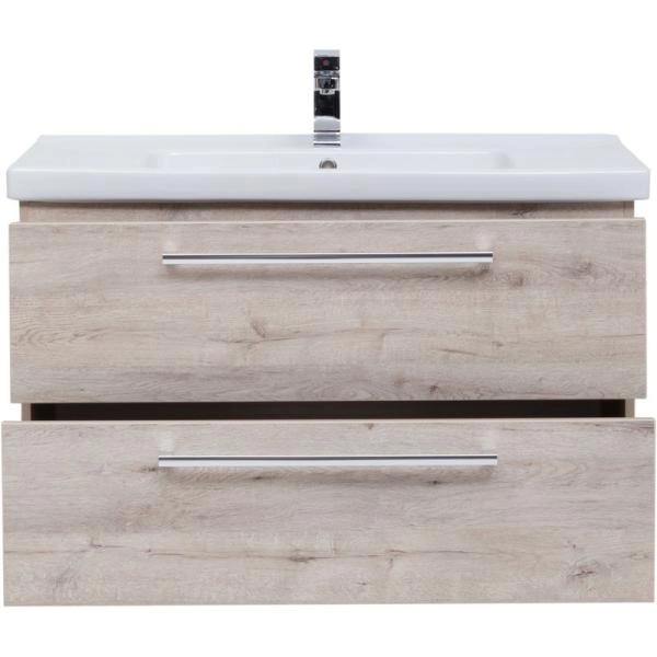 Тумба Dreja GIO 100 см под умывальник дуб кантри, подвесная