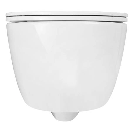 Унитаз подвесной Azario FERIO 360х545х330 безободковый  с сиденьем микролифт (87565)