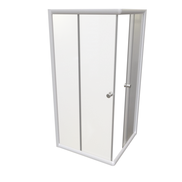 Поддон к душевому углу Дрим 110, Санрайз 110 (квадратный поддон на раме-подставке с устройством слива)