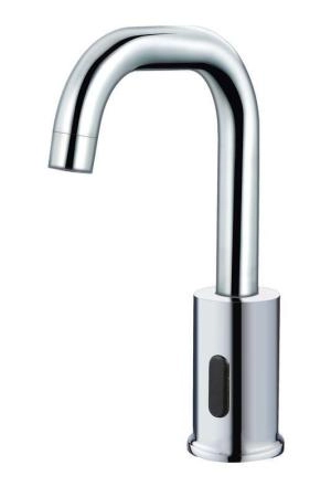 Электронный смеситель beWash Photocell BWAM0BS869 для раковины с поворотным изливом, хром, 220В/6В