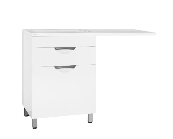 Тумба под раковину Style Line Elfante Жасмин 60 (1 ящ.) с корзиной Люкс PLUS