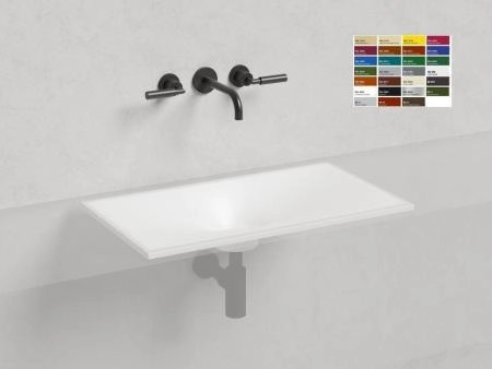 Раковина Salini MAREA 13 RAL S-Stone покраска RAL матовая 70x40 1802213MF встраиваемая