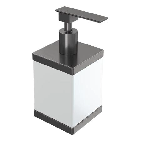 Диспенсер Boheme настольный Qubic Gun Metal 10969-GM