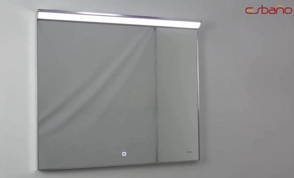 Зеркало ESBANO ES-2597KD LED подсветка Антизапотевание 100х70х5