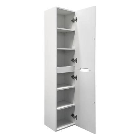 Шкаф-колонна Comforty Муром-35 00-00022431CF белая матовая