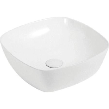 Умывальник чаша накладная квадратная Element 400x400x140мм