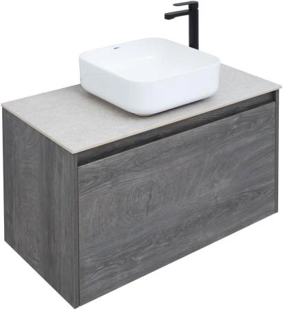 Тумба под раковину Aquanet Nova Lite 90 дуб рошелье (1 ящик)