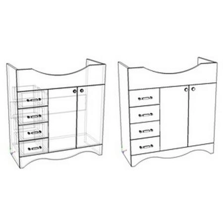 Тумба под раковину Corozo Классика 80