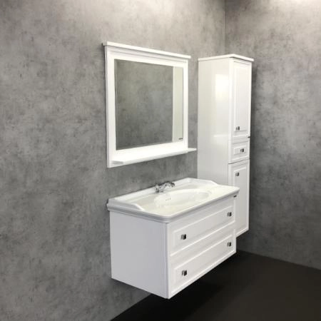 Шкаф-колонна Comforty Феррара-40 белый 00004148010
