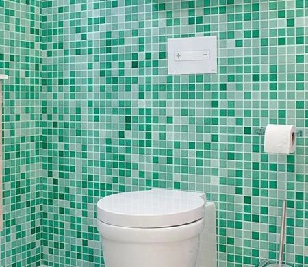 Панель механическая двойная OLI OCEANIA 054554, стекло, белый